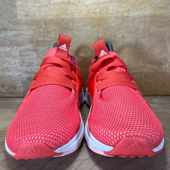 Adidas Edge Lux Bounce Womens Size 7.5 Training Shoes Sneakers Bright Orange - Picture 2 of 8